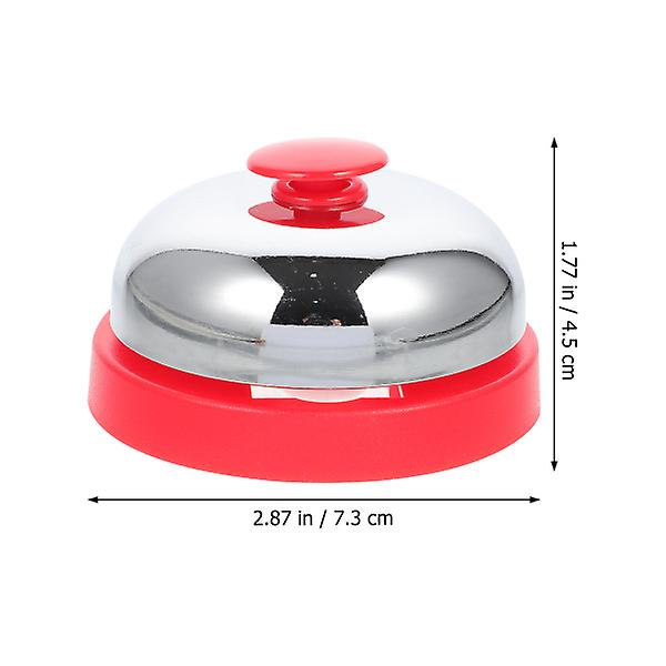 Restaurang Klocka Hög Kundtjänst Klocka Praktisk Spel Ringklocka Röd 7.3x4.5cm Red 7.3x4.5cm