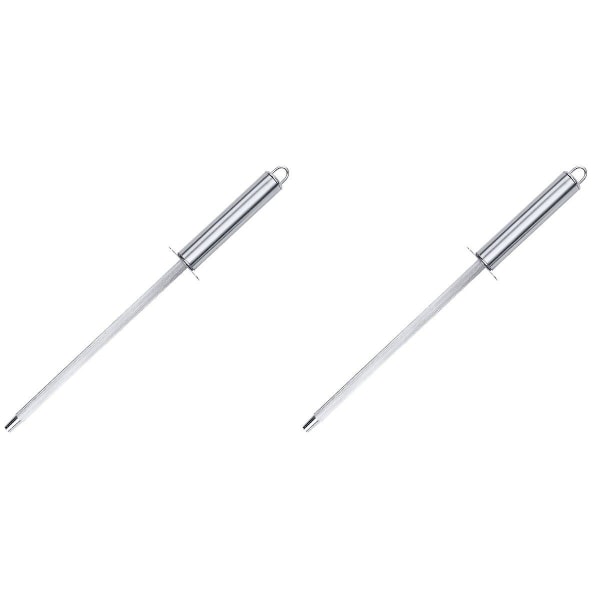 3 stk. Stål Slipestang Profesjonell Sliper Honing Stål For Hjemmekokk Kokker 2 stk. 2pcs