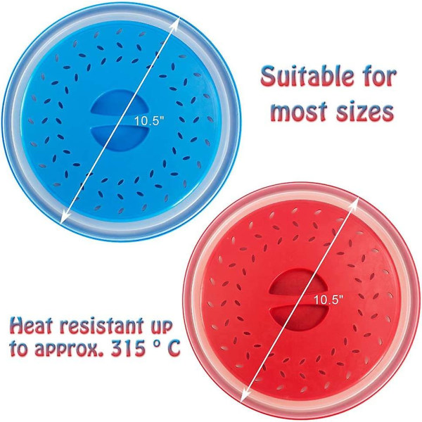 2 kpl Taitettava Mikroaaltouuninkannentietä Mikroaaltouuninkannentietä Mikroaaltouuninkannentietä Siivilällä Hedelmille Ja Vihanneksille BPA-vapaa Ja Myrkytön 21 X 26 X 8.5 Cm (blA A
