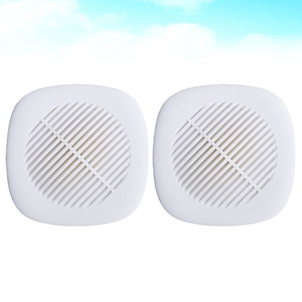2 kpl Silikoninen Hiustenkerääjä Viemärireiän Suodatin Suodatin Pesualtaan Viemäri Suodatin Kylpyhuoneeseen Keittiöön (punainen) White 14X14cm