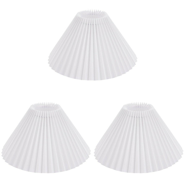 4 stk. Plettede Lamper Skærme Chandelier Skærme Lamper Skærme Til Gulvlampe Lysdækning E273pcs28X28CM 3pcs 28X28CM