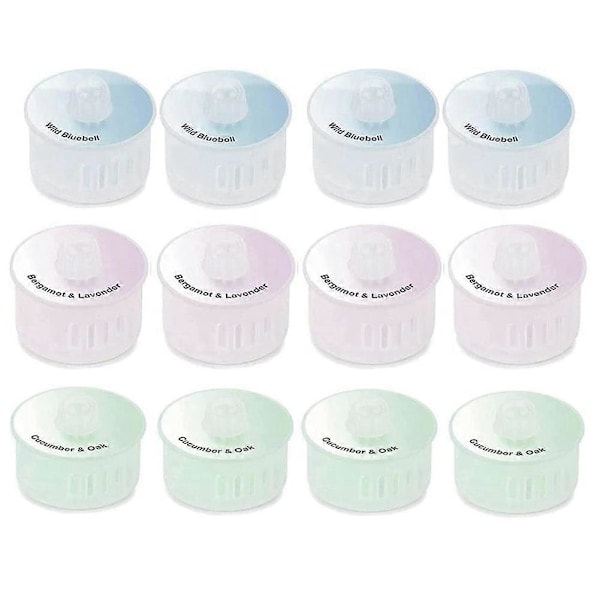 12-pack Doftkapslar Luftfräschare för ECOVACS Deebot T9