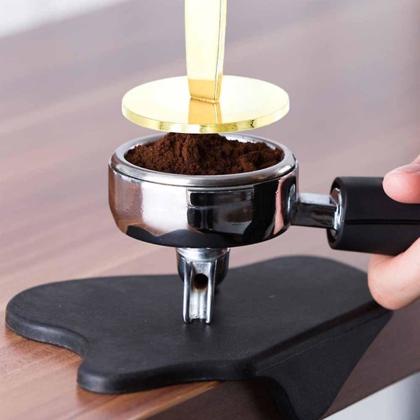 To-i-en rustfritt stål kaffeskje, dobbel bruk, multifunksjonell skjeholder, kaffeverktøy for måling, Tyrant Gold Tyrant Gold