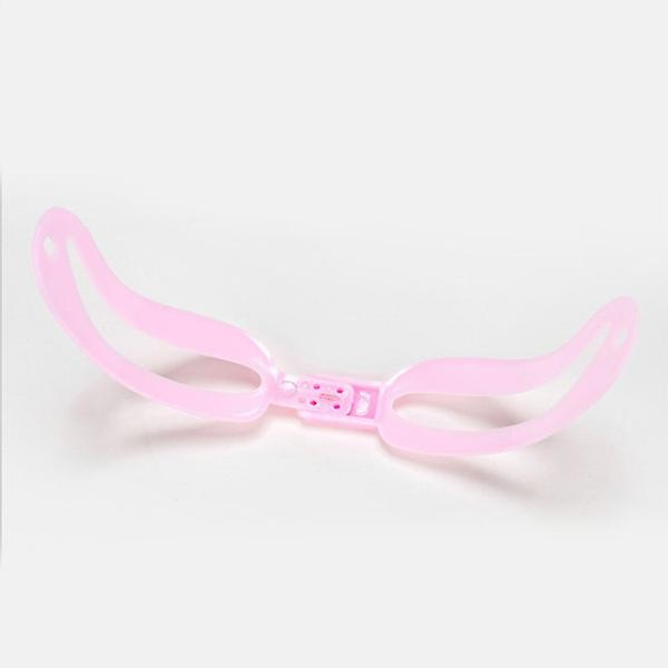 5 Sæt/20 stk. Kvinders Makeup Sæt Genanvendelige Øjenbryn Skabeloner Øjenbryn Former Kit Kvinder Øjenbryn Skabelon Se Pink 15x2cm