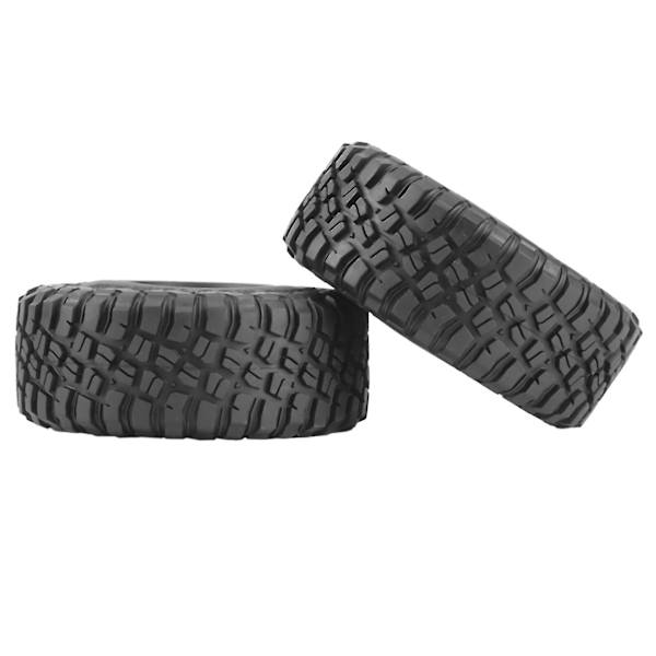 4 st 120mm 1.9 Gummidäck Hjul Däck Kompatibla Med 1/10 RC Crawler Bil Axial Scx10 90046 Axi03007 Traxxas
