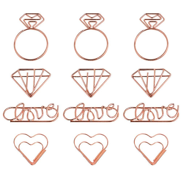20 stk. Mini Papirklips Markering Klips Musiknote Papirklips Note Klips Nyhed Bogmærke 3,8 * 3 cm 3.8*3cm