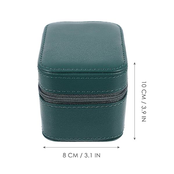 Klassisk affärsmässig klockförvaringshållare Unik klockförvaringsbehållare Grön 10X8CM Green 10X8CM