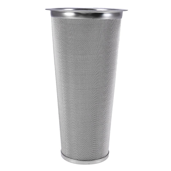 Kaffefilter i rostfritt stål, te-filter, nätfilter för hem, kök, kafé (konform 15 cm) SilverM Silver M