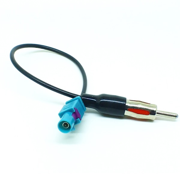 Universal Bilstereo FM AM Radio Antenneadapterkabel Fakra Z Han til DIN Stikforbindelseskabel Bilstereo Lyd HD Radio