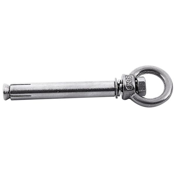10 st Rostfria Sköldformade Ankaröglor M6 X 82mm, silver