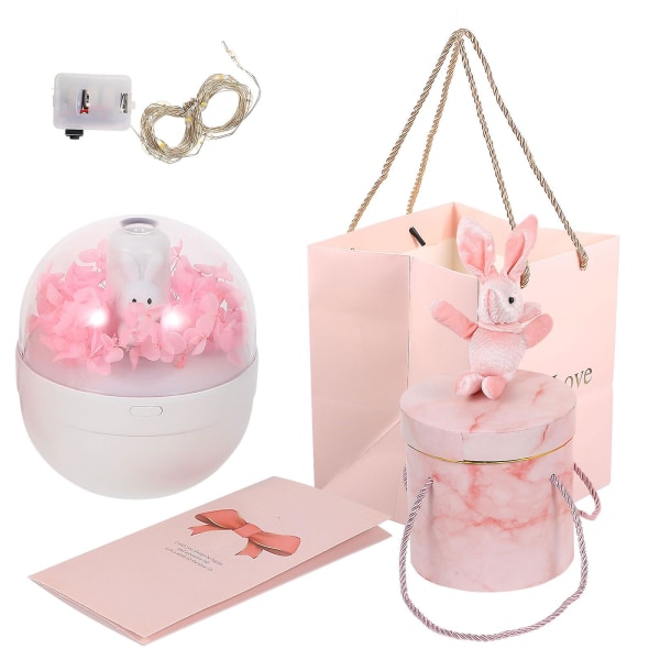 1 Tyttönukke Lahjapaketti Pinkki Väri Lahjapaketti Luova Tyttölahjat Pinkki 13.45X11.75cm Pink 13.45X11.75cm