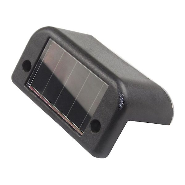 Ulkovalaistus Aurinkopaneelilla - Aurinkopuutarhavalot - Aurinkoportaiden Valot - Aurinkoaidan Valot - Led-aurinkovalot - Aurinkoportaiden Valot - Musta 1 kpl Black 1pcs