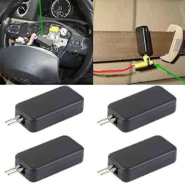 4-pack Bil Airbag Simulator Universal Bil SRS Airbag Testare Fel Finnande Reparationsverktyg Diagnostisk Enhet Reparationsverktyg