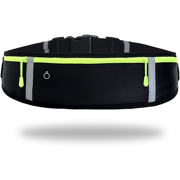 /Ryi/ Running Belt with Waterproof Adjustable Elastic Band, Sweatproof Large Capacity Waist Bags, Perfect for Running and Outdoor Activities