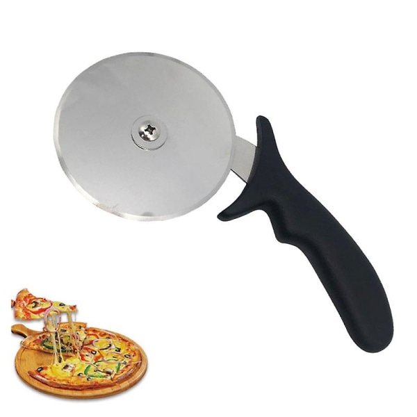 Rostfritt stål Pizza Cutter Wheel Pizza Skär Slicer Bakning Cutter Kök Gadget Bakverktyg