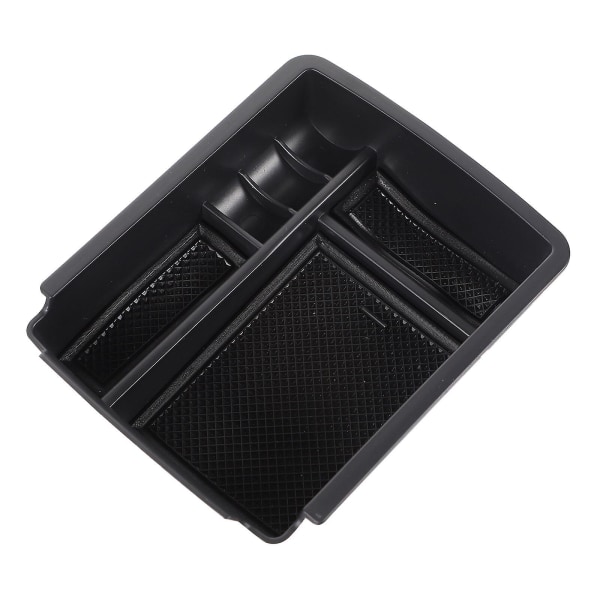 Armlenestopp Organiser Senterkonsoll Armlenestopp Skuff Oppbevaringsboks Svart 15X12CM Black 15X12CM