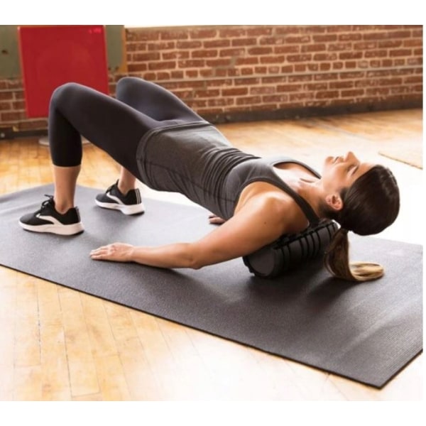 Skumskaft Yogastang Solid Muscle Relaxation Fitness Roller Sports Massasjeapparat 33cm
