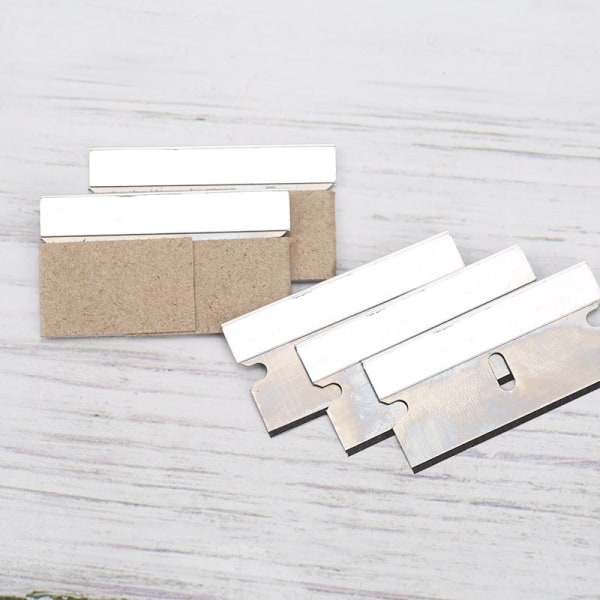 Enkeltkants Razor Blade, 100 stk, Razor Blades Skraber, Razor Blades Enkeltkant, Skraber Blades, Flad Razor Blade, Enkant Razor Blade