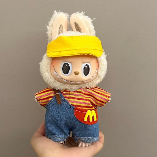 /RYI/the Monsters Lububu Dockkläder Accessoarer Modedockkläder Dockoutfit för Labubu 4 ( only clothes)