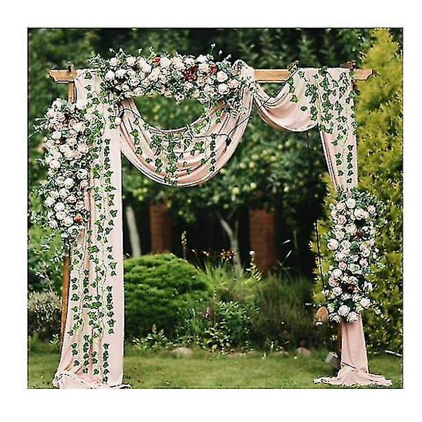 12/24/36 Grene Kunstige Ivy Bladplanter Vine Hængende Garland 12 stk. 12PCS