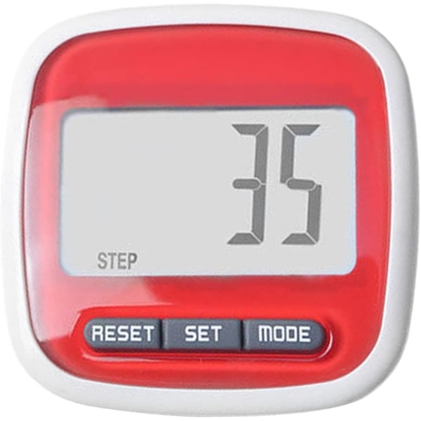 Skritteller Step Counter - Step Tracker Treningsutstyr for gåing og løping med klips, sportrinn Fitness Tid Distanser Kalorier For Kvinner Menn Barn