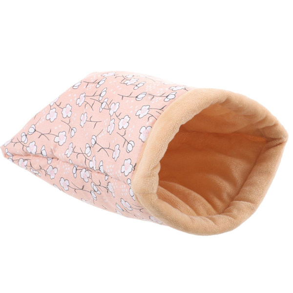 Sockerflygarens Påse Marsvinsbädd Hamster Sov Säck Hamster Bomulls Gömställe Sockerflygare Leksak Rosa 25X20 Pink 25X20X3CM