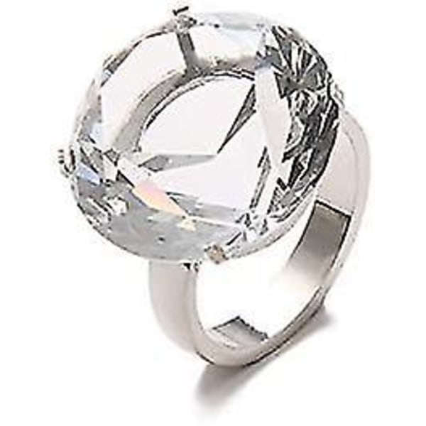 Servietringe, stor diamant servietring krystal rhinestones gnistrende bling enorme servietholdere