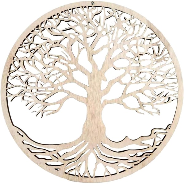 Tree of Life Veggdekor Livets tre Veggkunst - Innflyttingsgave Hjemmeinnredning innendørs og utendørs veggskulptur