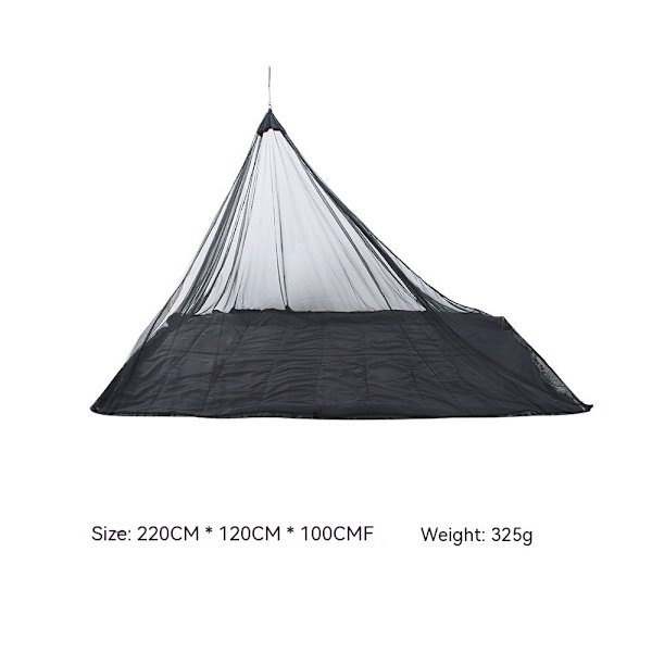 Camping Myggesigte Sengetelt Kompakt og Ultralet til Rejser, Huller Mesh Net til Camping og Vandreture, Uden Sovemadras