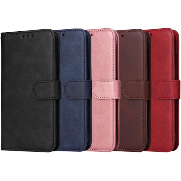 SKALO Xiaomi Redmi 14C PU Lær Lommebokdeksel - Flere Farger{HH}_RY