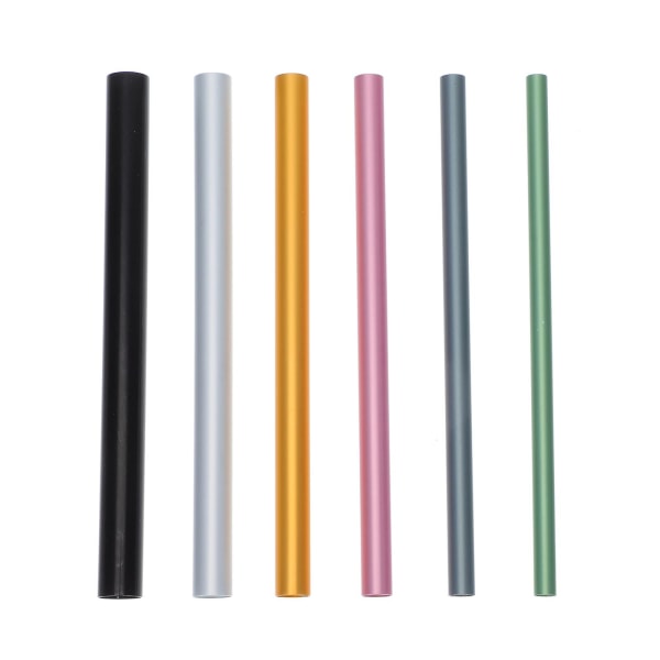 12 st Nagelverktyg Nail art Nail Curve Tube Manikyrtillbehör Akrylnagel- Curve ToolAsso Assorted Color 12x0.1cm