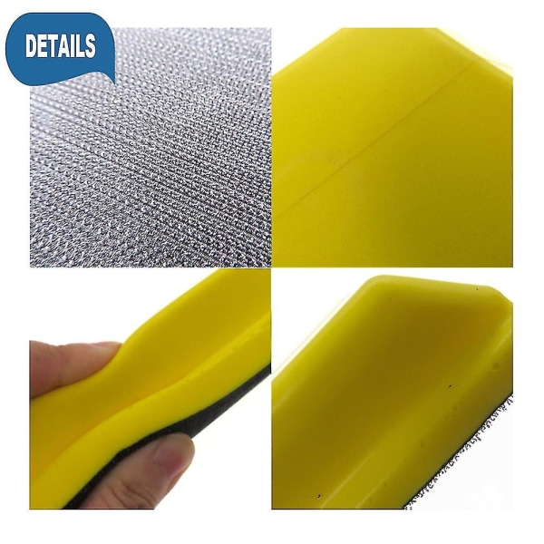 67x193mm Rektangulär Slippappershållare för Slippapper, Poleringsdyna, Handslipblock