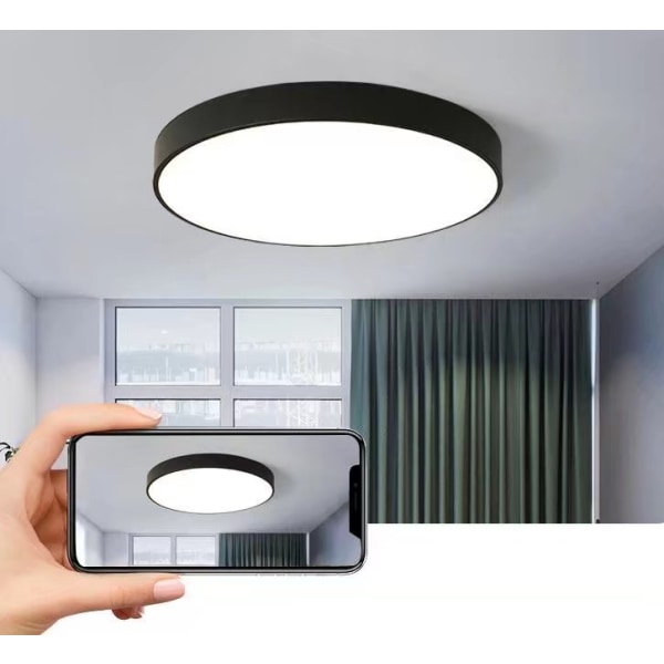 LED Taklampa Enkel Modern Gånglampa Vardagsrum Sovrum Rund Sovrums Taklampa
