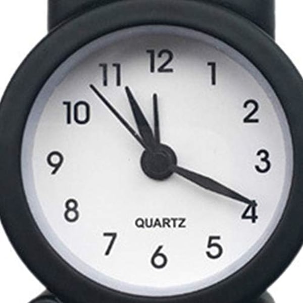 Alarm Clock Mini Metal Small Alarm Clock Electronic Small Alarm Clock Needle Display Creative Clock