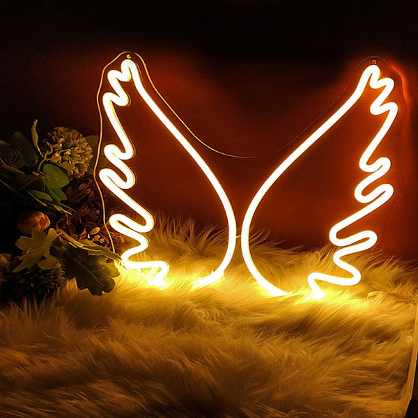 Huoneen sisustus Neon-valot LED-pilvi-kyltit Seinävalokyltti USB-käyttöinen Taustalevy yölamppu Keittiöön Ravintolan seinälle Joulu- ja syntymäpäivälahjat