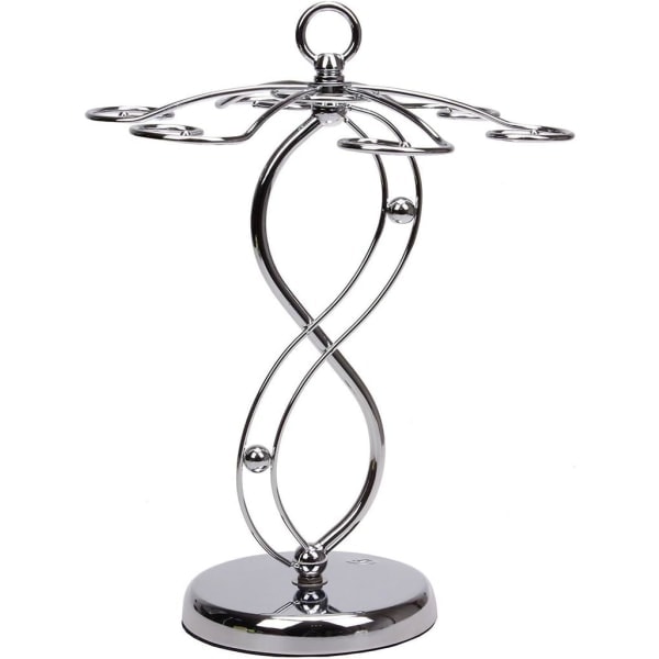 Vinstativ i rustfritt stål, elegant tørkestativ for vinglass/vinglassholder/vinglassoppbevaring