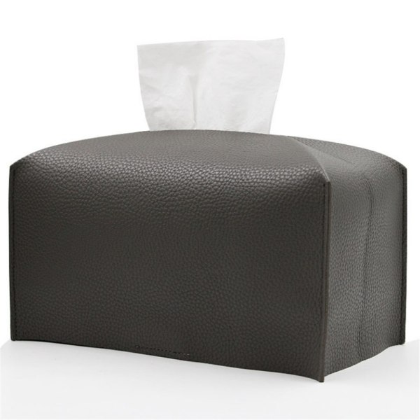 Pappershållare/Fodral (Rektangulär) - Täcker Rektangulära Askformar med en Modern Finish - Designad med Modernt PU-Läder.