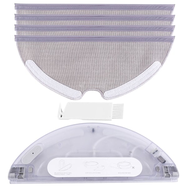 For Xiaomi Dreame D9 D9 Max D9 Pro L10 Pro Trouver Robot LDS Støvsuger Finder Erstatningsdeler Vanntank Moppeklut_ryy