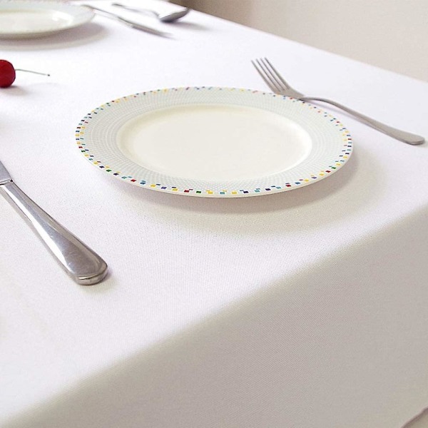 Lang Dugg, Vaskbar Polyester Dug, Ideell For Buffeter, Fester, Middager, Bryllup, 140 X 200 Cm