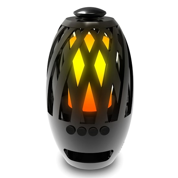 BTS596 Plastskal Flamlampa Fackla Bluetooth-högtalare USB-gränssnitt Seriell anslutning V4.2 Högtalarlåda_RY