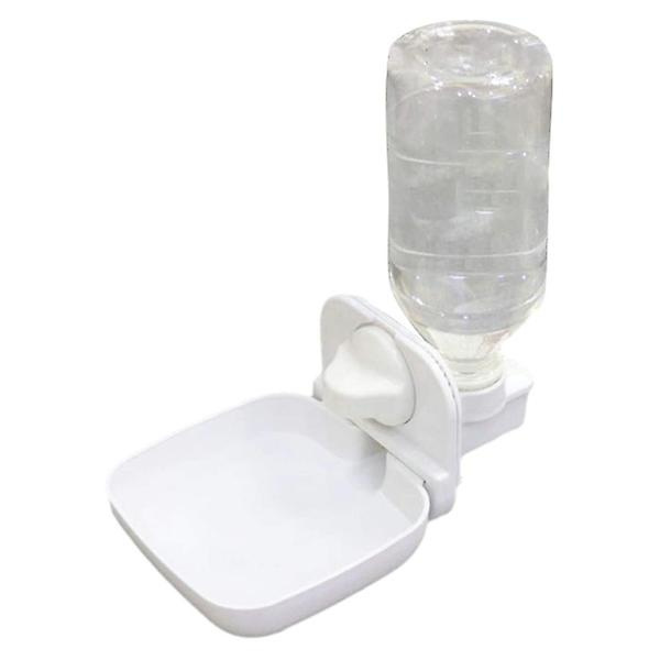 Autoseal-vesipullo Jänisvesidispenseri Kanin juomakuppi Papukaijan vesipullo Ankkan vesiastia White 21x13cm