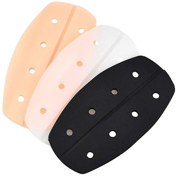 BH-strop Pude, 3 Par BH-stropper Silikone Skulderpuder Blød BH-strop