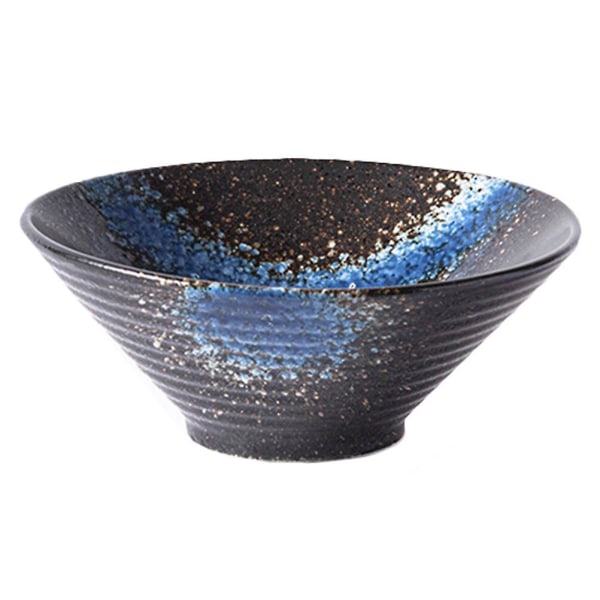 1st keramikskål Klassisk japansk stil soppskål Nudelskål Bordsservis18X7CM 18X7CM