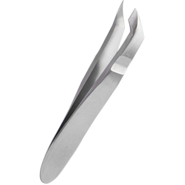 Profesjonell Neglebåndsklipper i Rustfritt Stål - Neglebåndsfjerner Verktøy Sølv 7x1cm Silver 7x1cm