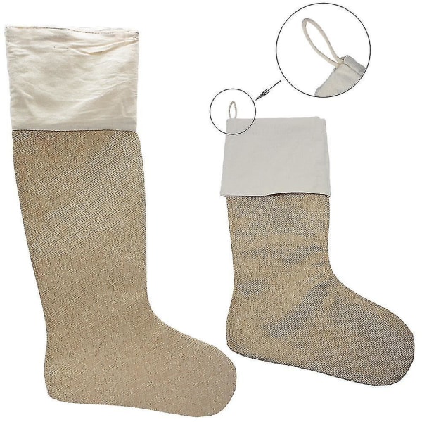 Joulutulenpesän riippuva koriste joulukoristeluun DIY- käsityöhön, pellavaa (5 kpl, hamppu)