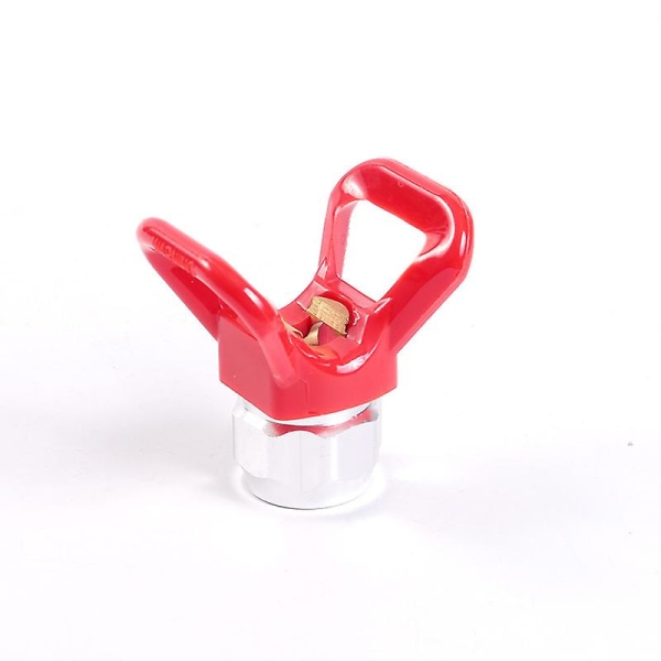 Airless sprutmunstycke sätesskydd metall och plast sprutpistoler munstycke munstycke sätesbyte Universal röd (1st, röd)