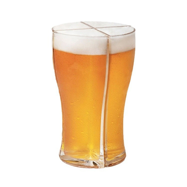 Stora ölglas Klassiskt hantverksölglas - Säkert blyfritt glas, hållbart Pilsner ölglas för pappa