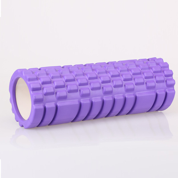 Skumrulle för Yoga, Solid Muskelavslappning, Fitnessrulle, Sportmassagerare, 45cm