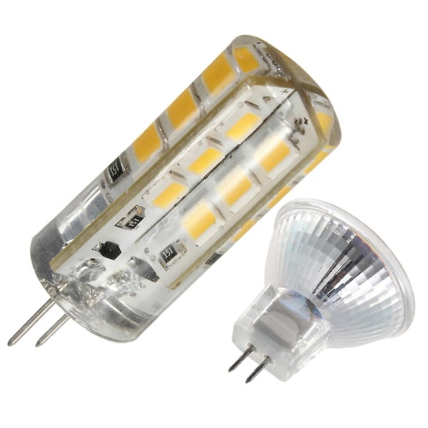1 stk LED-lys erstatning for halogenpære 12V - varm hvit
