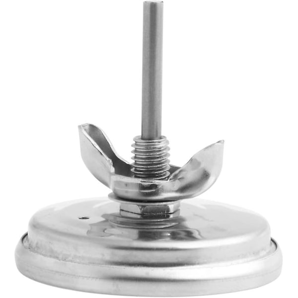 Rustfrit Stål Grill- og Rygeovns Termometer 50-500 Grader